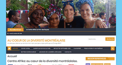 Desktop Screenshot of centreafrika.com